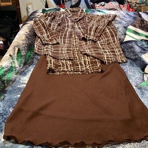 Cute skirt set 3 piece